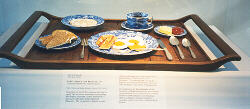 little Leland's breakfast