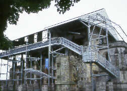  Crumbling and Mysterious 15th Century Rosslyn Chapel Now Protected by Steel Canopy.
copyright © Glenn Loney/The Everett Collection